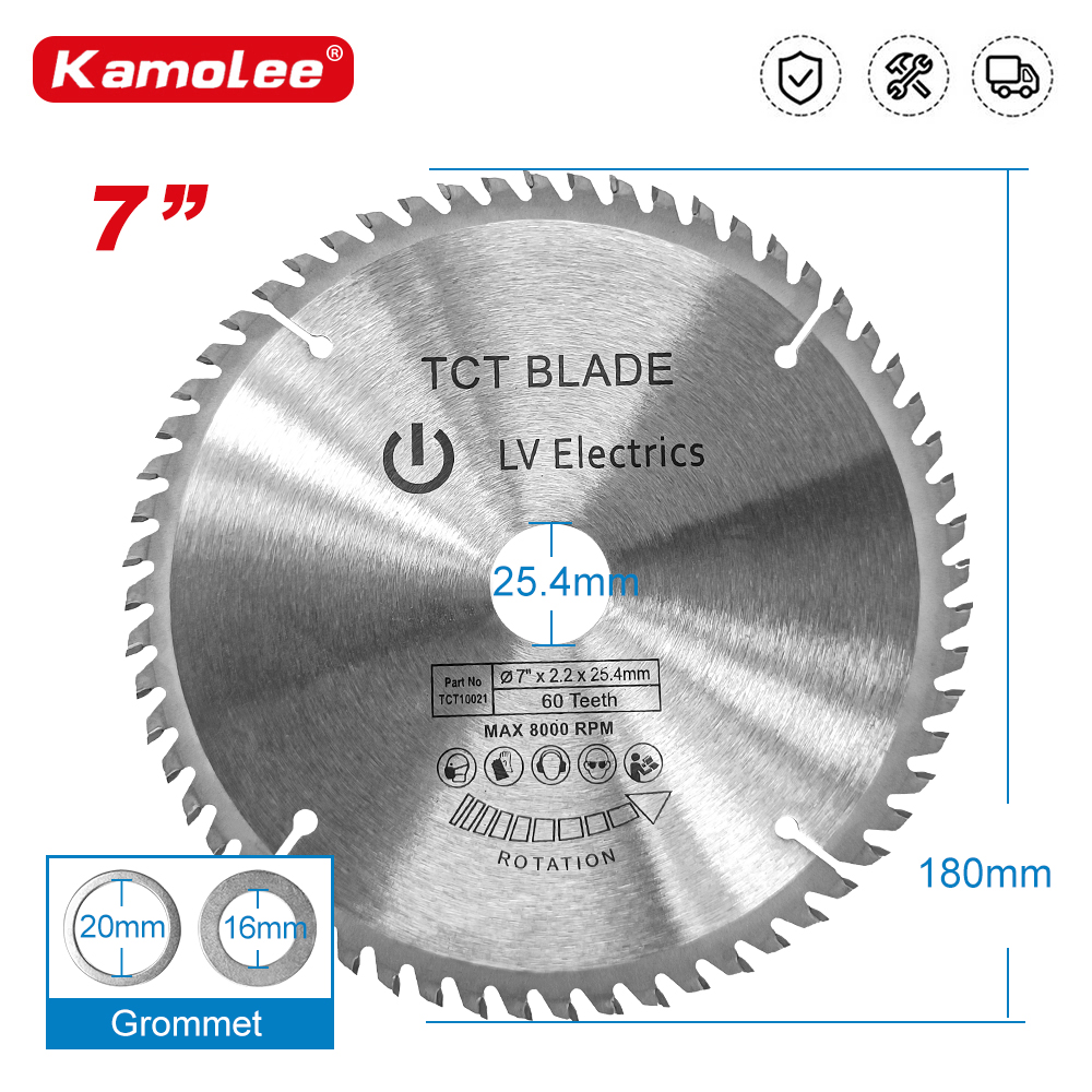 Woodworking Rasp - Kamolee 7 inch 180mm electric circular