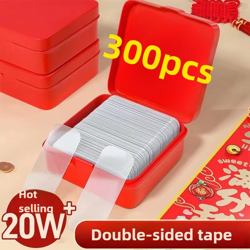 Xfasten Woodworking Double Sided Tape - 60-300pcs Strong Double Sided Adhesive Waterproof