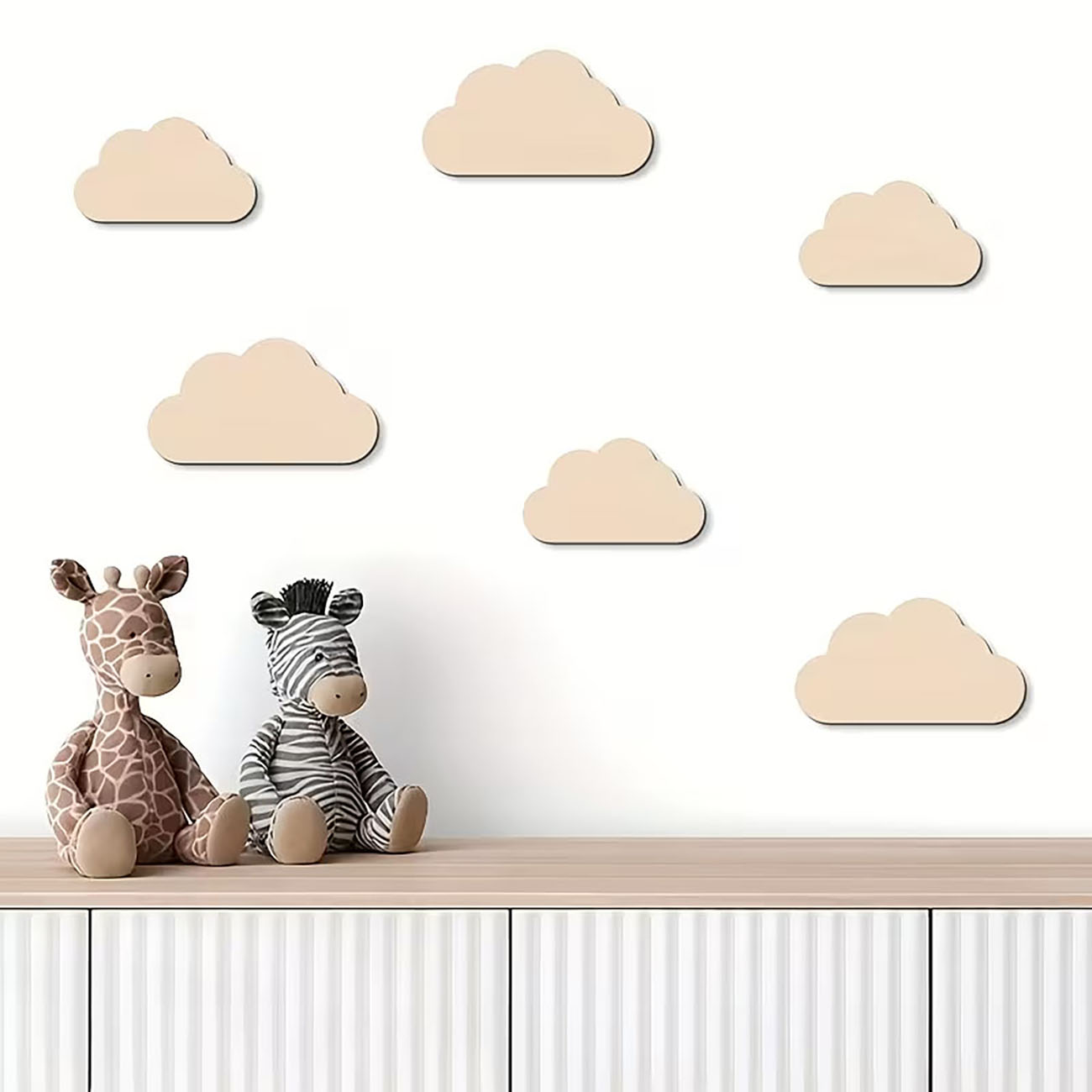 6 Pieces of Cloud Wood Wall st - Xfasten Woodworking Double Sided Tape ulasan dan harga