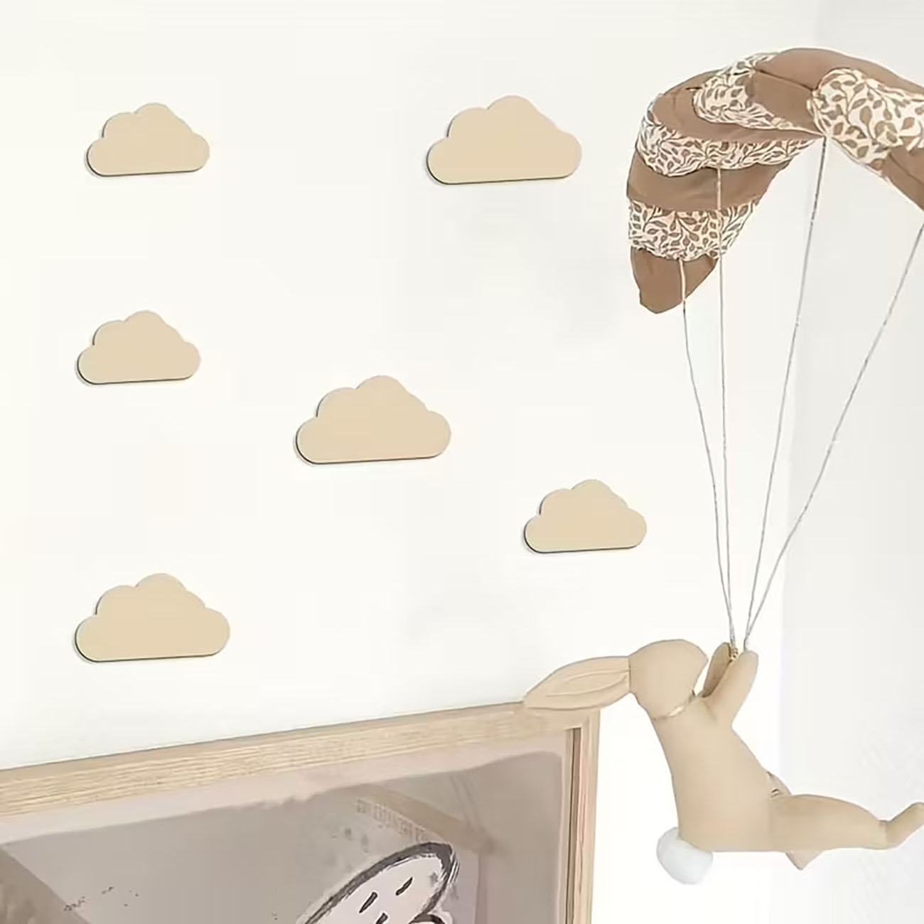 6 Pieces of Cloud Wood Wall st - Xfasten Woodworking Double Sided Tape ulasan dan harga
