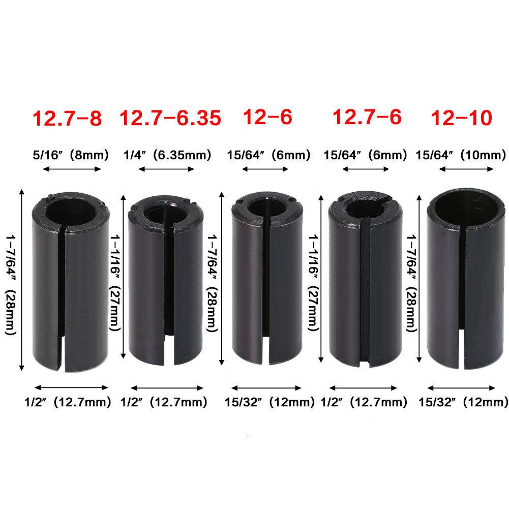 JGZUI Shank Reducer Collet Sle - Woodworking Nc ulasan dan harga