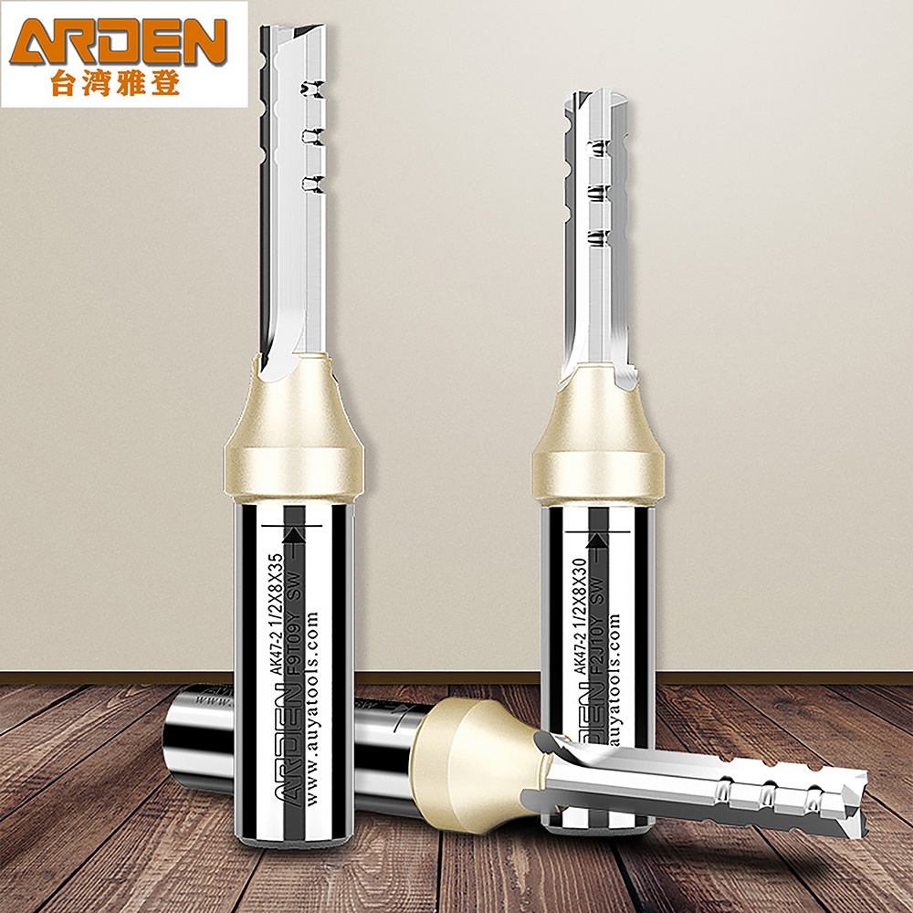Arden 3 Flutes TCT Straight Ro - Woodworking Nc ulasan dan harga