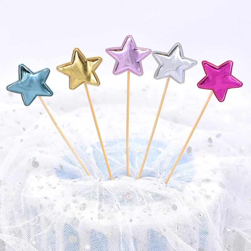 50pcs Cake Topper Crown Heart  - Woodworking School ulasan dan harga