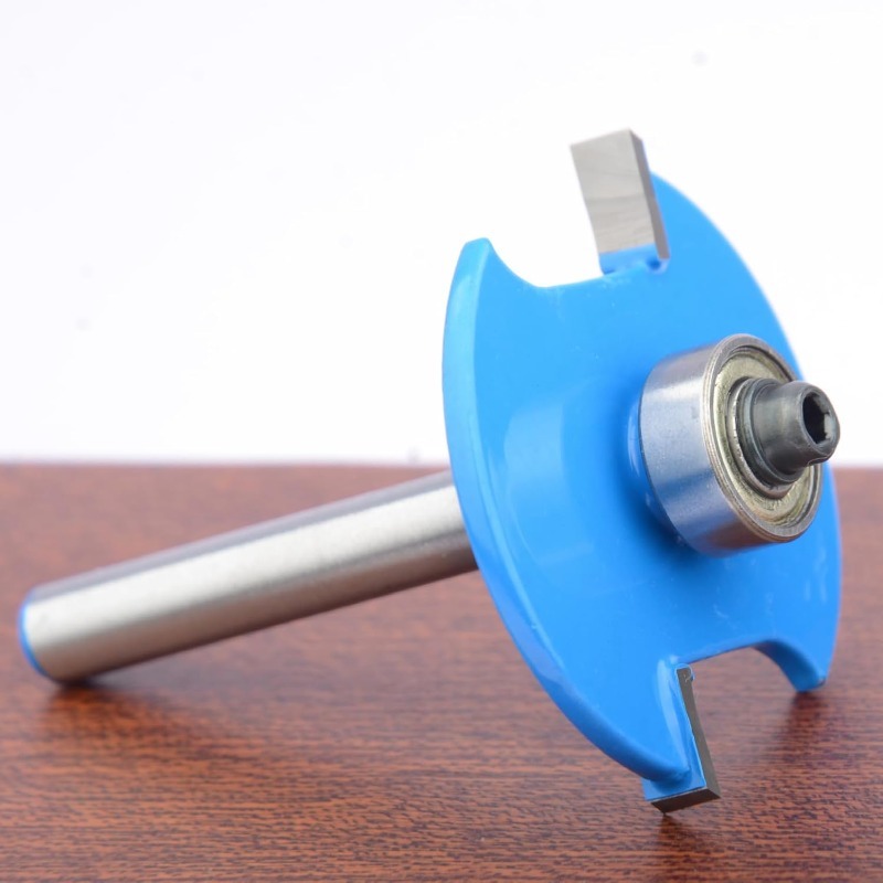 For 1pc 6.35mm Shank T-Sloting - Woodworking Nc ulasan dan harga