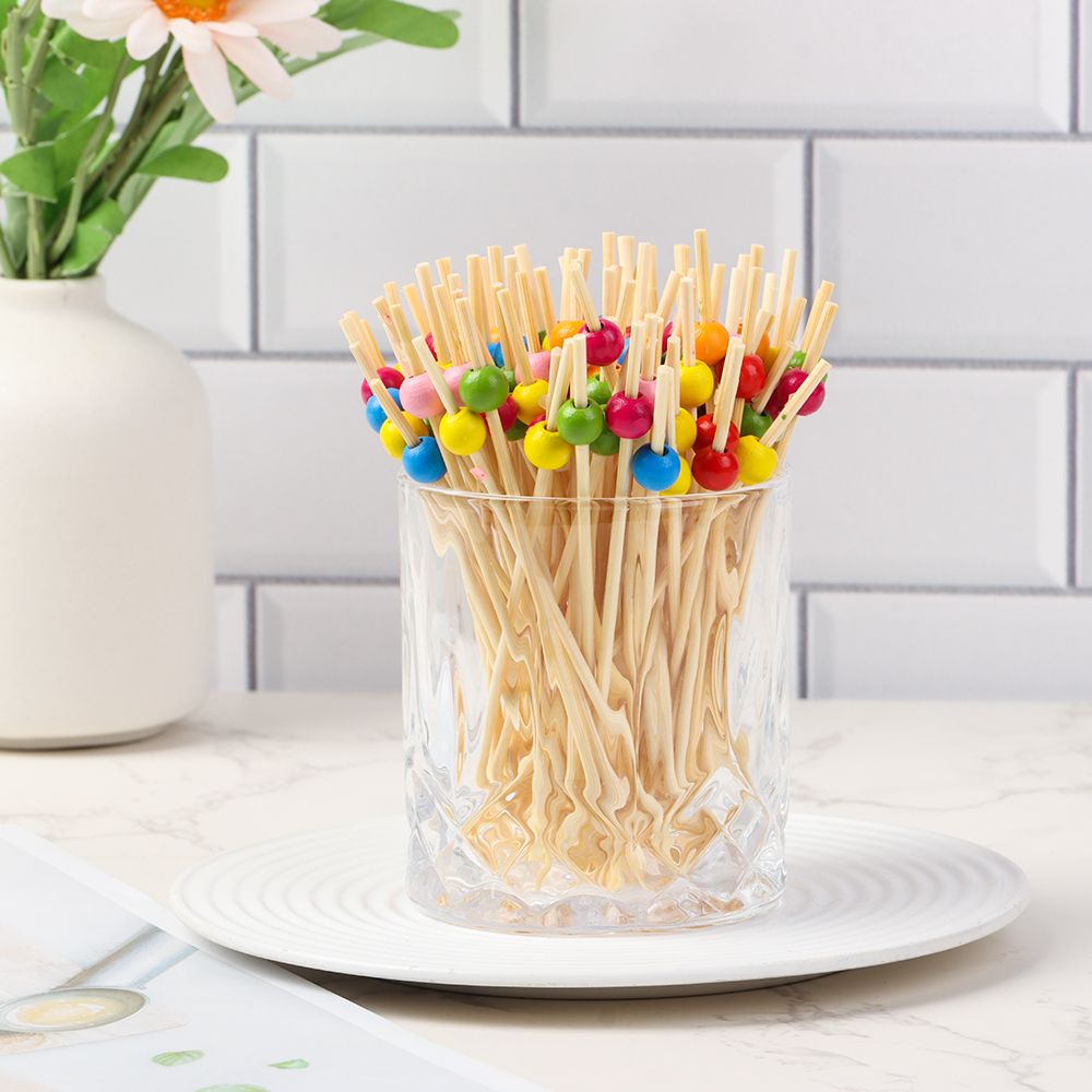 100Pcs Disposable Bamboo Picks - Woodworking School ulasan dan harga