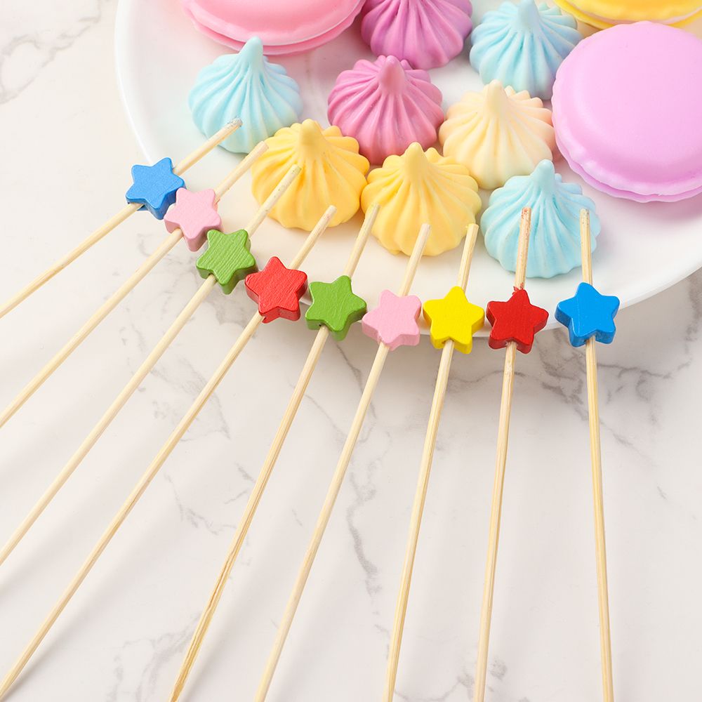 100Pcs Disposable Bamboo Picks - Woodworking School ulasan dan harga