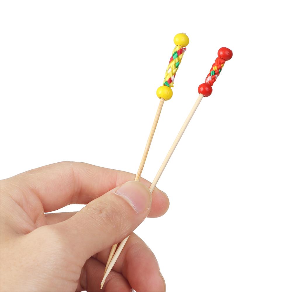 100Pcs Disposable Bamboo Picks - Woodworking School ulasan dan harga