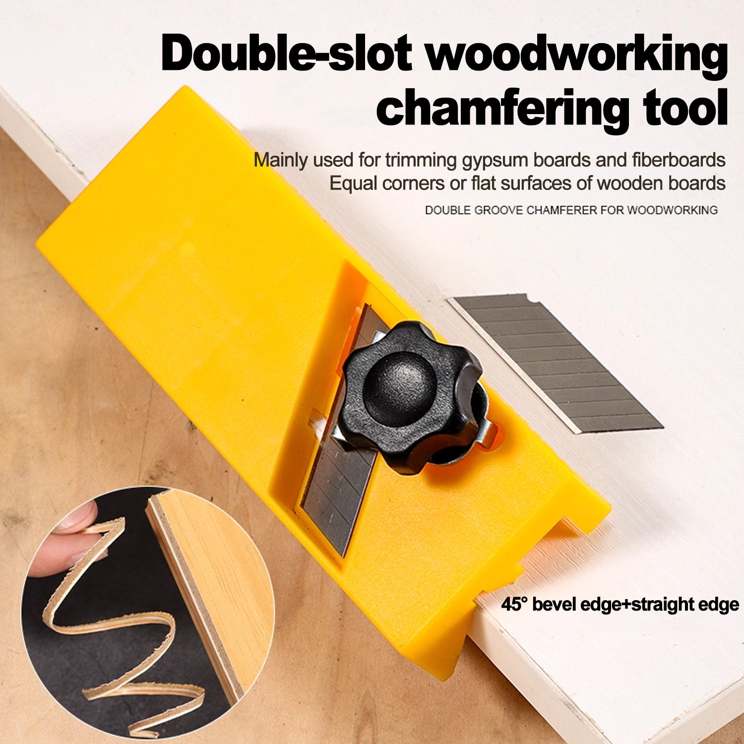 Woodworking Gypsum Board Plane - Woodworking Edge Trimmer ulasan dan harga