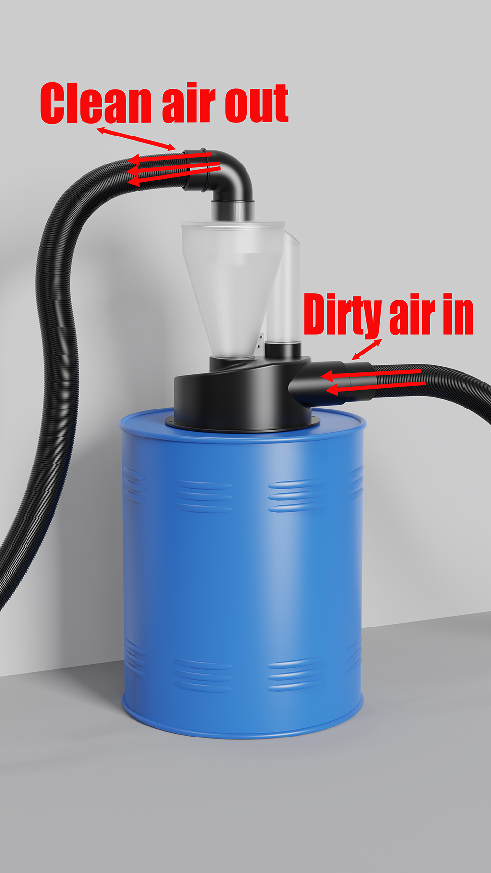 2.5'' PEMEDOR Woodworking Doub - Vacuum Cleaner Woodworking ulasan dan harga