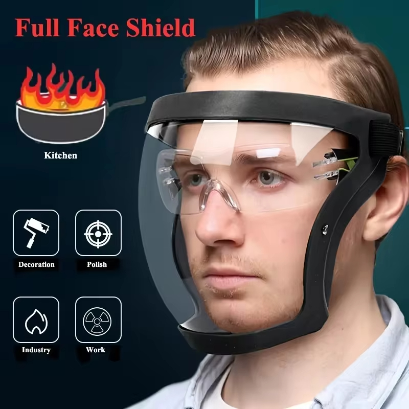 Reusable and Heat Resistant Fa - Woodworking Face Shield ulasan dan harga