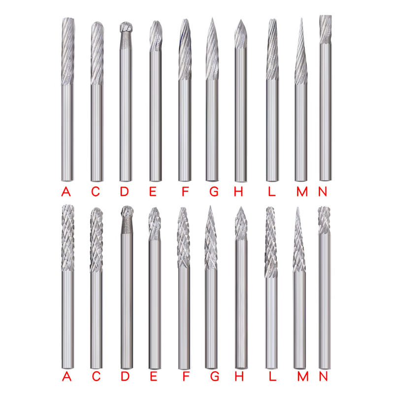3mm Shank Tungsten Carbide Bur - Woodworking Rasp ulasan dan harga