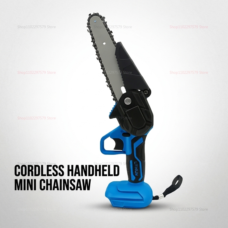 6 Inch Cordless Electric Chain - Woodworking Yard Projects ulasan dan harga