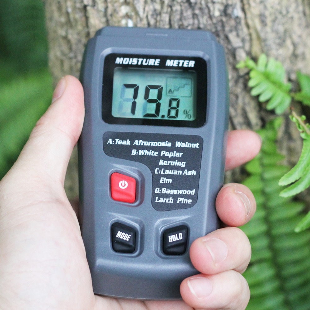 Handheld Hygrometer Lumber Det - Lumber Woodworking ulasan dan harga
