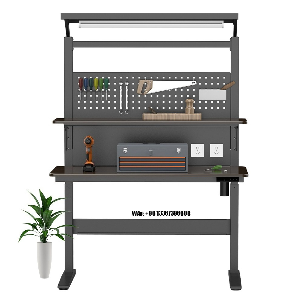 Height Adjustable Floor Standi - Woodworking Bench ulasan dan harga
