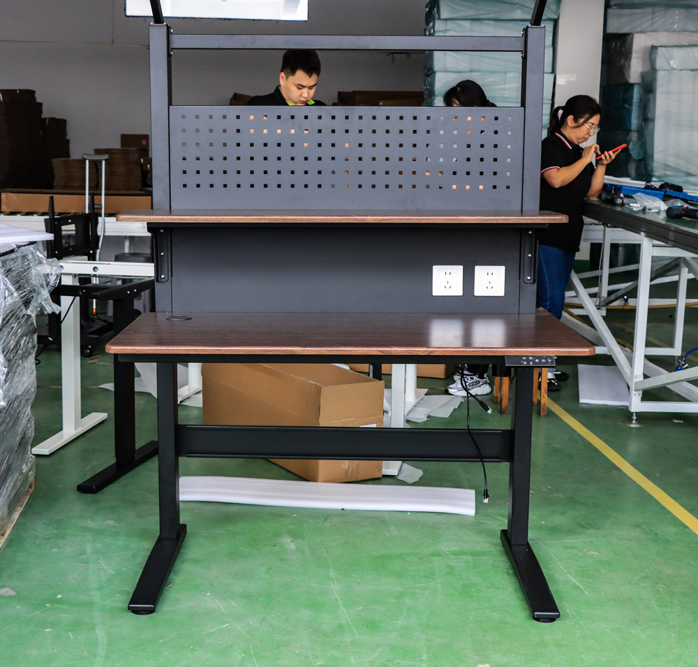 Height Adjustable Floor Standi - Woodworking Bench ulasan dan harga