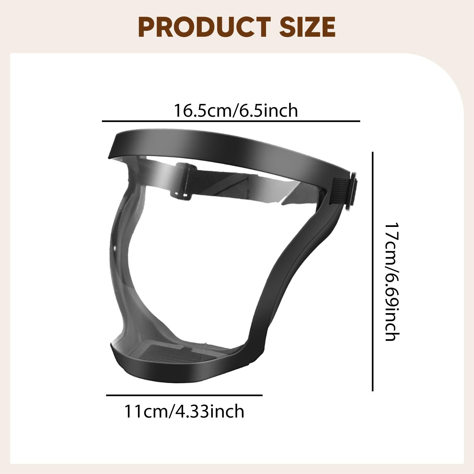 Full Face Cover Adjustable Pro - Woodworking Face Shield ulasan dan harga