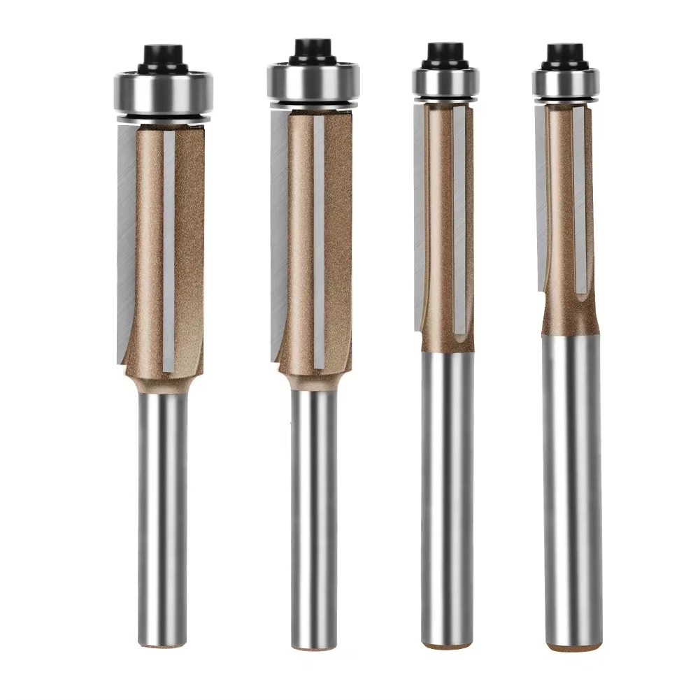 1 PC 6mm 1/4in Shank Z3 Flush  - Woodworking Nc ulasan dan harga