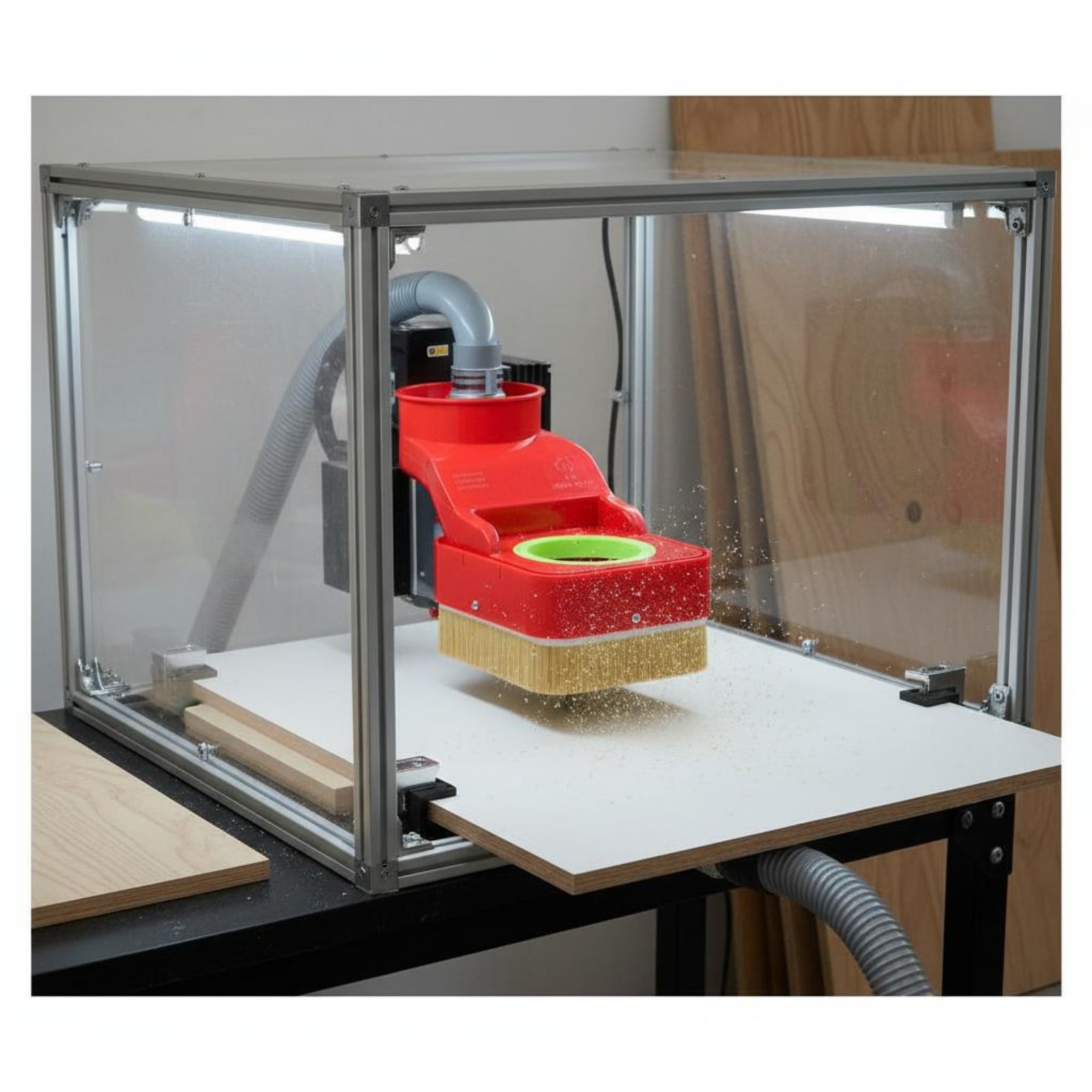 CNC Router Dust Shoe Woodworki - Vacuum Cleaner Woodworking ulasan dan harga