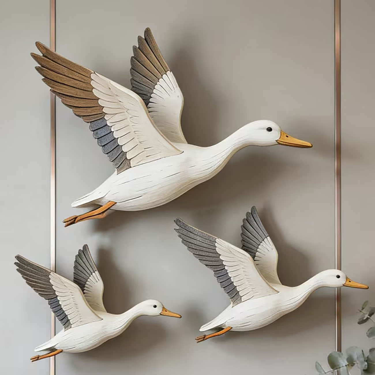 3Pcs Flying Duck Wooden Wall D - Xfasten Woodworking Double Sided Tape ulasan dan harga