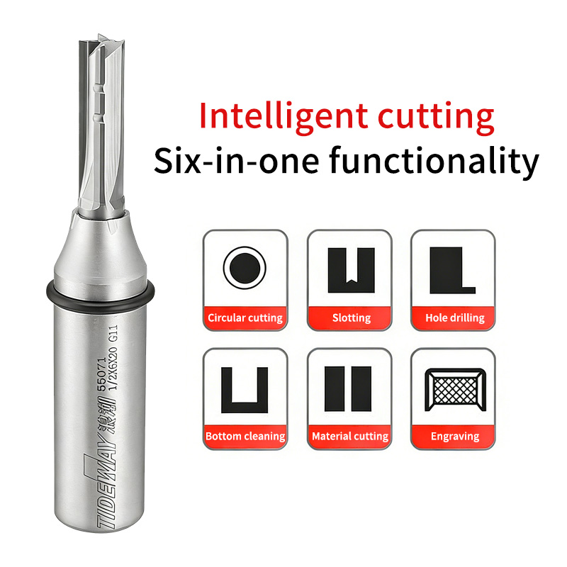 Chowmaster 4 Flutes TCT Straig - Woodworking Nc ulasan dan harga