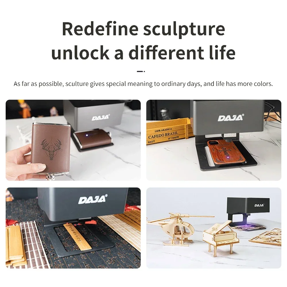 DAJA Laser Engraver CNC DIY DJ - Woodworking Logo ulasan dan harga