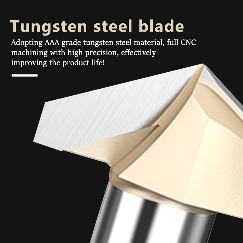 120 150 Degree V Bit 1/2 Shank - Woodworking Nc ulasan dan harga
