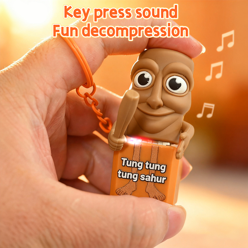 Tung tung tung Sahur Keychain  - Woodworking Ideas ulasan dan harga