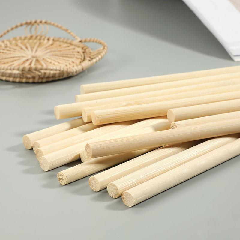 3-8mm Round Wooden Bamboo Stic - Woodworking Ideas ulasan dan harga
