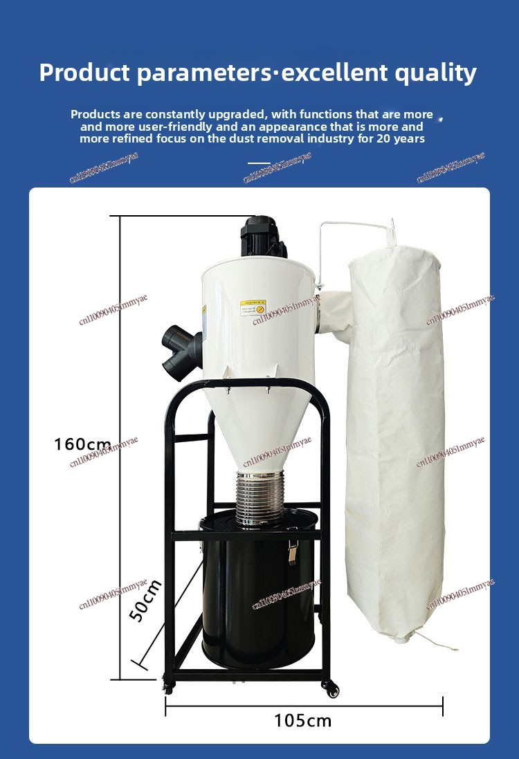 New Cyclone Dust Collector Ind - Vacuum Cleaner Woodworking ulasan dan harga