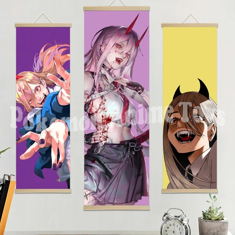 Chainsaw Man Anime Poster Wood - Woodworking Ideas ulasan dan harga