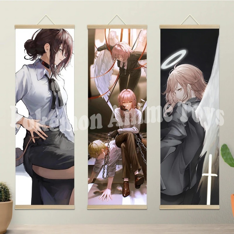 Chainsaw Man Anime Poster Wood - Woodworking Ideas ulasan dan harga