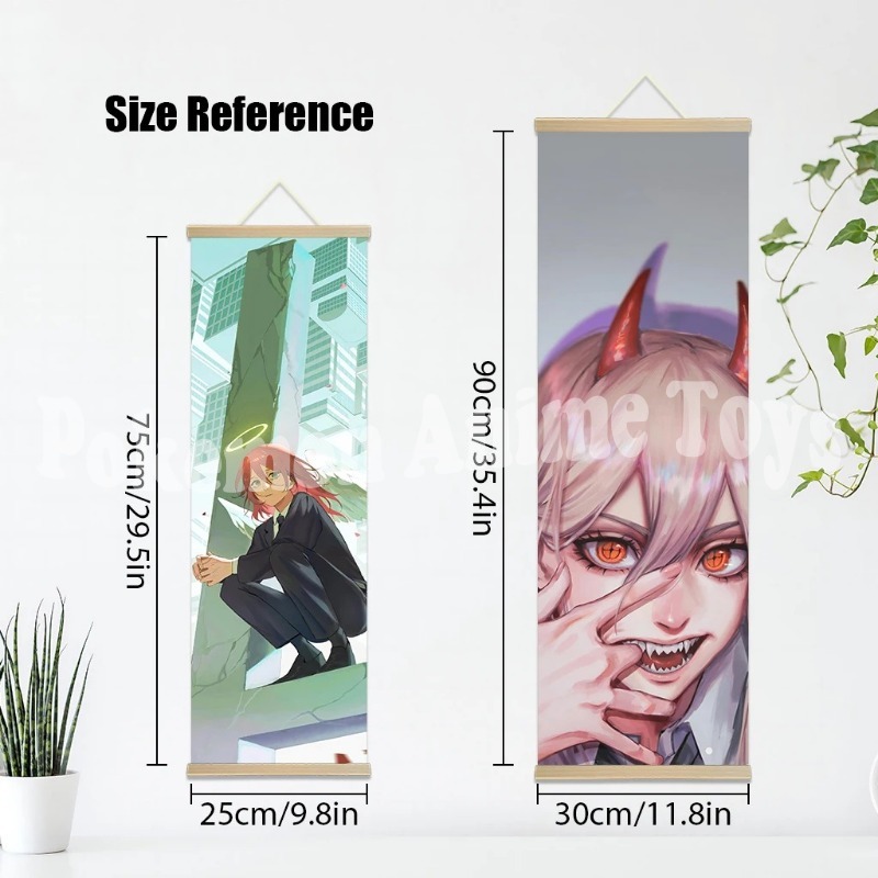 Chainsaw Man Anime Poster Wood - Woodworking Ideas ulasan dan harga