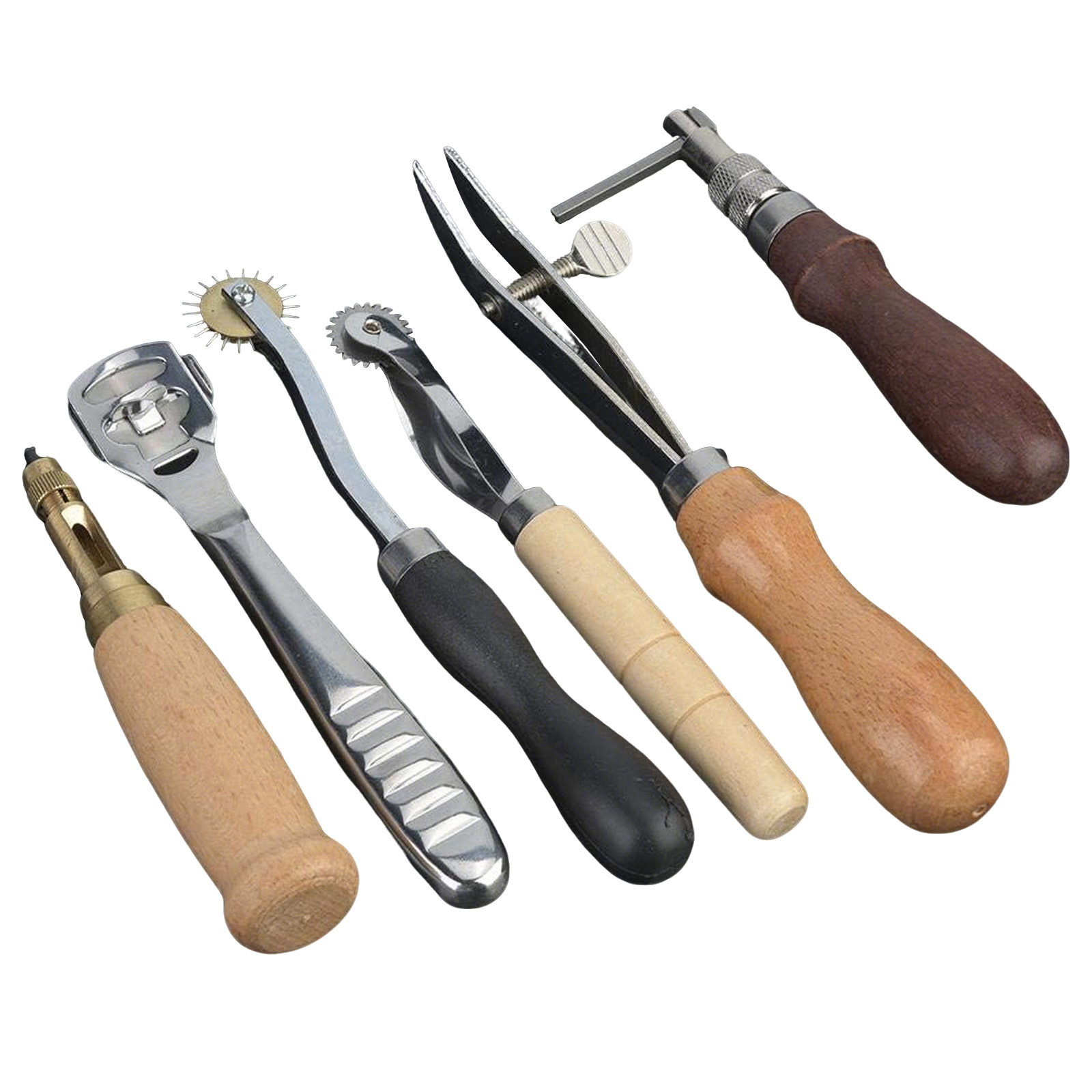 Leather Tools, 19 Pcs Leather  - Woodworking Edge Trimmer ulasan dan harga
