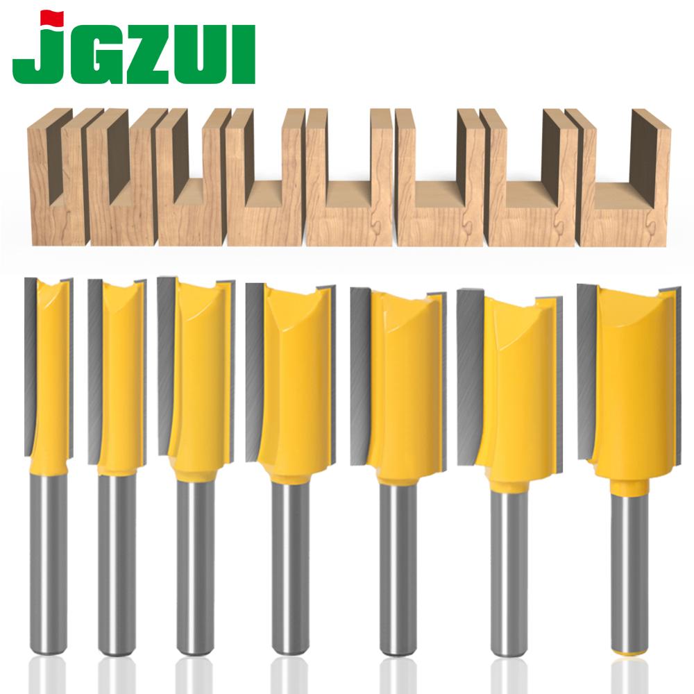 JGZUI 1pc 1/4 Shank Straight B - Woodworking Nc ulasan dan harga