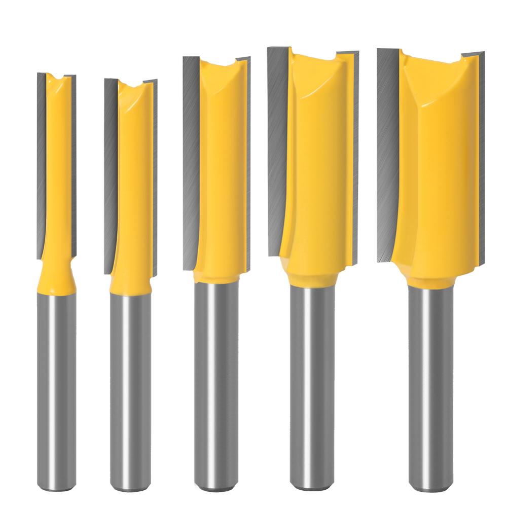 JGZUI 1pc 1/4 Shank Straight B - Woodworking Nc ulasan dan harga