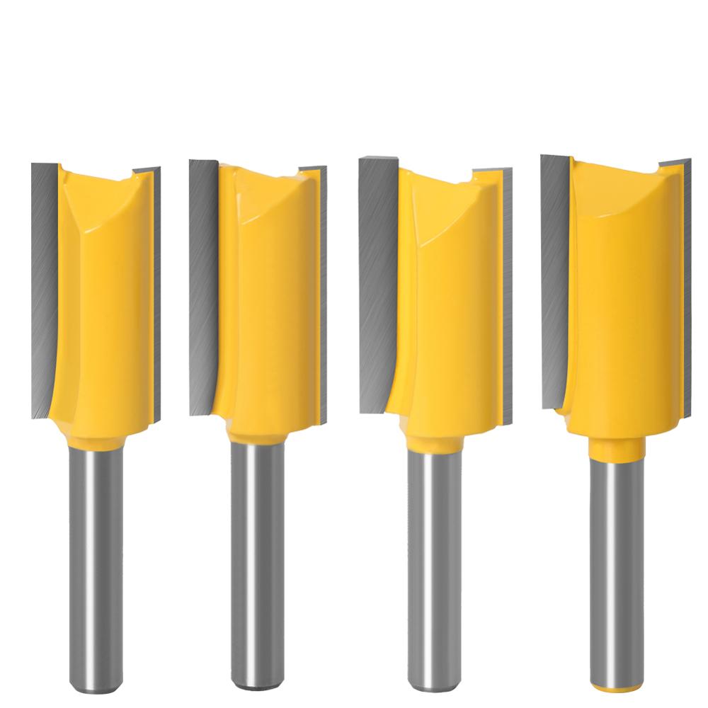 JGZUI 1pc 1/4 Shank Straight B - Woodworking Nc ulasan dan harga