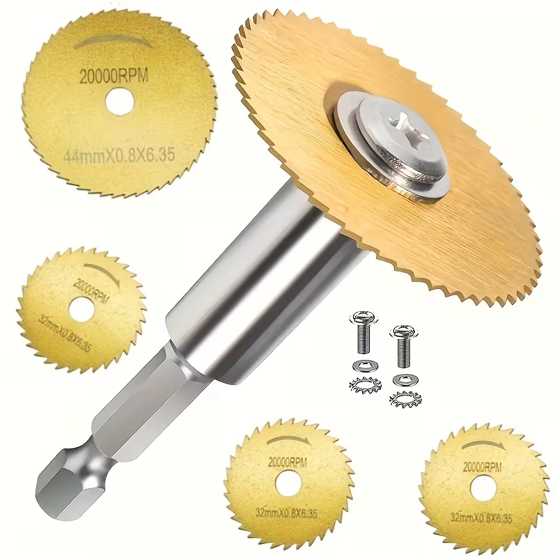 7PCS Titanium-Coated HSS Saw B - Woodworking Rasp ulasan dan harga