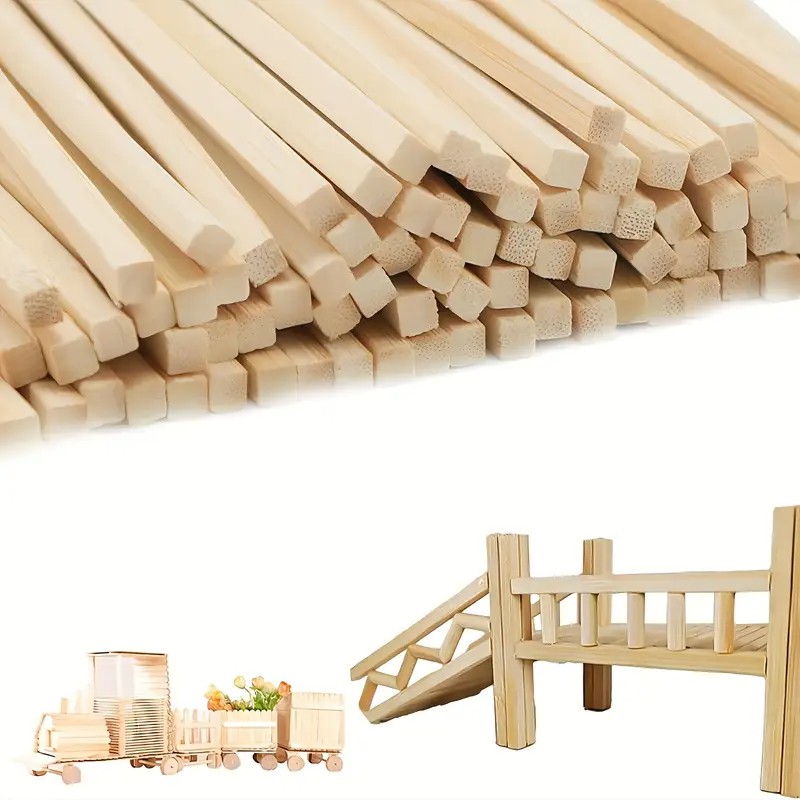 30pcs/50pcs 0.5×0.5×30CM Natur - Woodworking Ideas ulasan dan harga