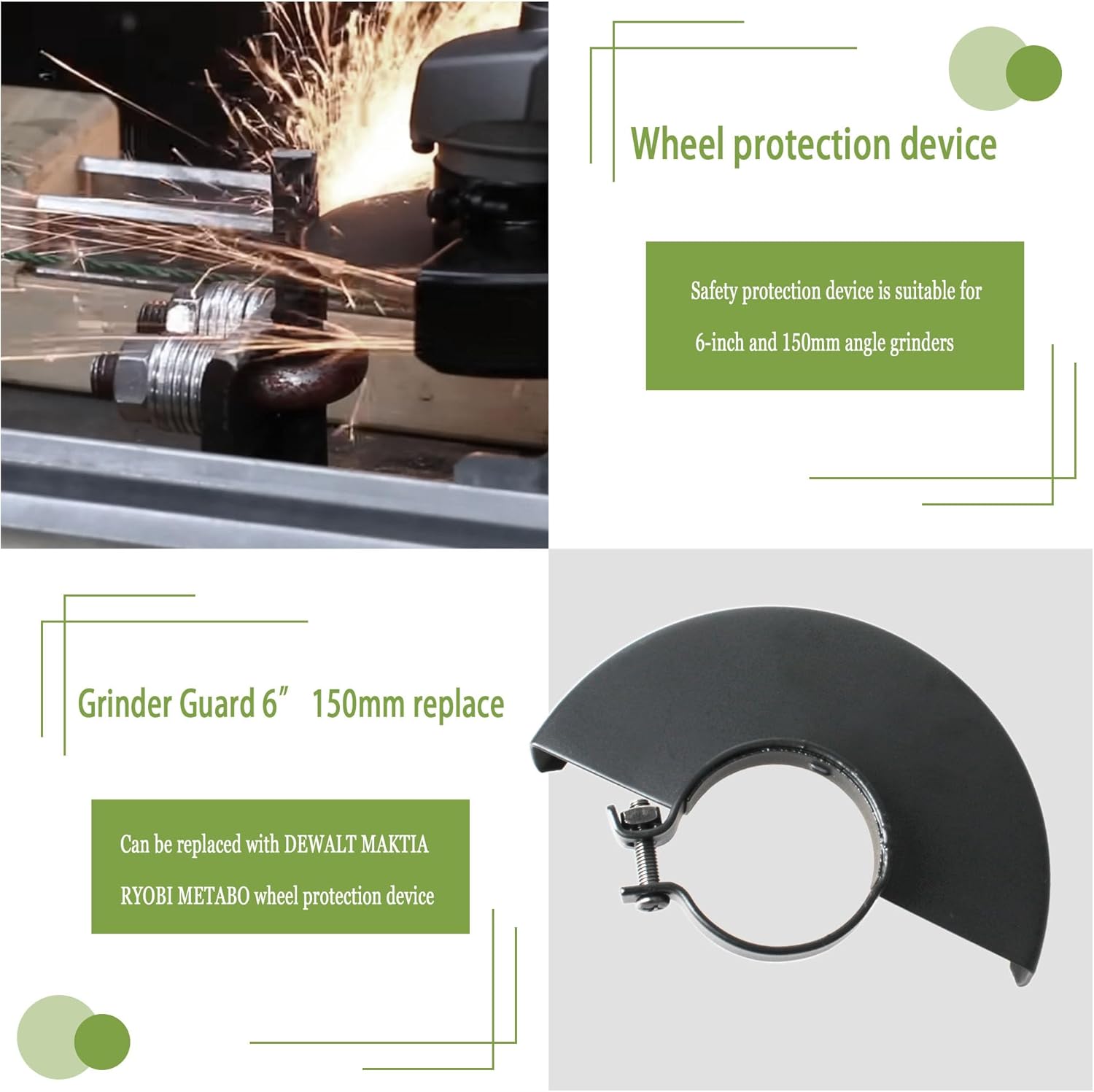 Metal Angle Grinder Guard, Bla - Woodworking Face Shield ulasan dan harga