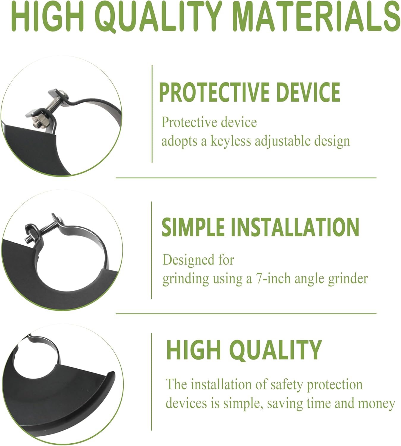 Metal Angle Grinder Guard, Bla - Woodworking Face Shield ulasan dan harga