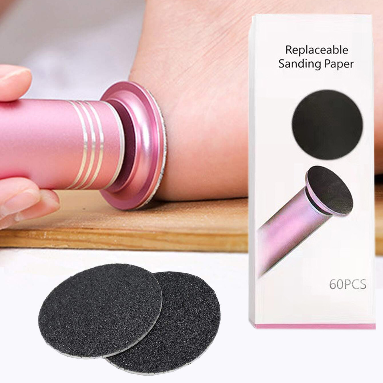 60Pcs Mix Grit Foot File Sandp - Woodworking Rasp ulasan dan harga