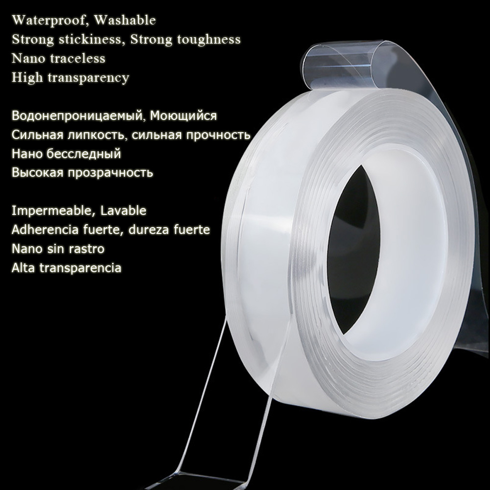 Nano Tape Waterproof Wall Stic - Xfasten Woodworking Double Sided Tape ulasan dan harga