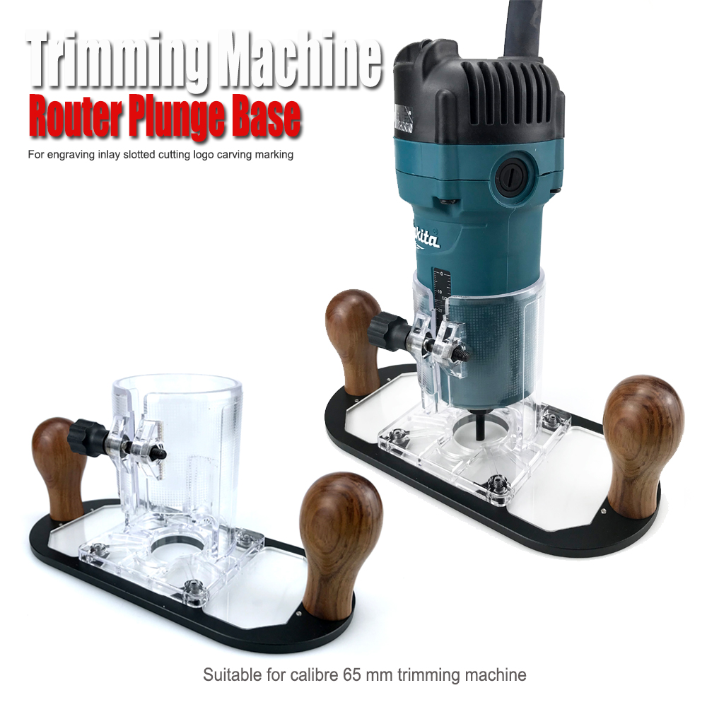 Wood Router Base for Edge Guid - Woodworking Edge Trimmer ulasan dan harga